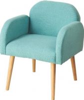 CBK Style 105941 Side Chair, Synthetic fiber Fill Material, Hand wash, Wood, Turquoise and tan Color, UPC 738449258347 (105941 CBK105941 CBK-105941 CBK 105941) 
