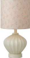 CBK Style 108378 Pink Floral Accent Table Lamp, Set of 2, UPC 738449266724 (108378 CBK108378 CBK-108378 CBK 108378) 