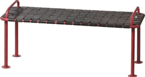 CBK Style 110375 Distressed Red Rubber Bench, UPC 738449325049 (110375 CBK110375 CBK-110375 CBK 110375)