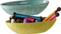 CBK Style 111184 Green & Blue Decorative Bowls, Set of 2, UPC 738449323779 (111184 CBK111184 CBK-111184 CBK 111184) 