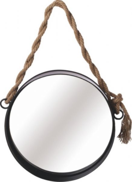 CBK Style 111575 Medium Wall Mirror with Twisted Rope Hanger, UPC 738449323786 (111575 CBK111575 CBK-111575 CBK 111575) 