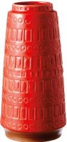 CBK Style 113254 Large Burnt Orange Tribal Vase, Set of 2, UPC 738449352120 (113254 CBK113254 CBK-113254 CBK 113254) 