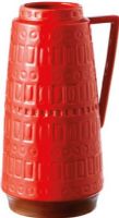 CBK Style 113303 Burnt Orange Tribal Vase with Handle, Set of 2, UPC 738449352151 (113303 CBK113303 CBK-113303 CBK 113303) 
