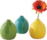CBK Style 113327 Seedling Bud Flower Vases, Set of 6, UPC 738449352014 (113327 CBK113327 CBK-113327 CBK 113327) 