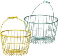 CBK Style 114065 Wire Nested Baskets with Handle, Set of 2, UPC 738449337998 (114065 CBK114065 CBK-114065 CBK 114065) 
