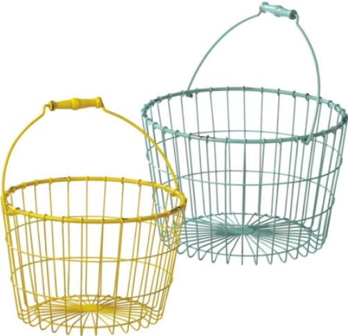 CBK Style 114065 Wire Nested Baskets with Handle, Set of 2, UPC 738449337998 (114065 CBK114065 CBK-114065 CBK 114065)