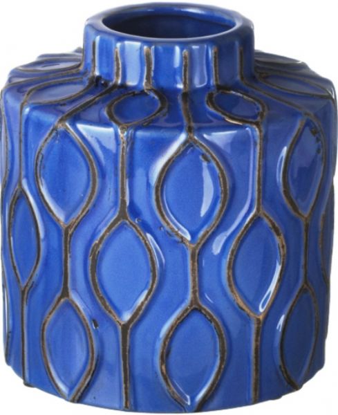 CBK Style 114460 Small Blue Droplet Vase, Set of 2, UPC 738449352304 (114460 CBK114460 CBK-114460 CBK 114460)