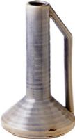 CBK Style 116685 Large Grey Vase with Handle, UPC 738449369609 (116685 CBK116685 CBK-116685 CBK 116685) 