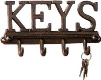 CBK Style 118040 Keys Wall Hook, Set of 4, UPC 738449374559 (118040 CBK118040 CBK-118040 CBK 118040) 