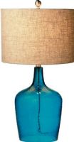 CBK Style 701881 Blue Crackle Glass Table Lamp, 150W Max, Set of 2, UPC 738449701881 (701881 CBK701881 CBK-701881 CBK 701881) 
