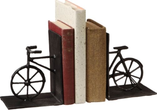 CBK Style 708583 Vintage Bicycle Bookend Pair, Made of metal, Great gift idea, Makes a great addition to your home or office, UPC 738449708583 (708583 CBK708583 CBK-708583 CBK 708583)