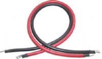 AIMS Power CBL10FT4/0 Inverter Cable 4/0 AWG Copper Power 10 ft. Set, Use with 12 Volt 3000 Watt inverters or smaller; Both ends lugged, 3/4" Cable diameter, 7/8" Lug diameter, 105°C - 600/1000 Volt "CT" Approved FT4 Rated Extra flexible conductor with soft drawn bare copper to ASTM Specifications B172, UL 1338 & UL 10070 (CBL10FT40 CBL10FT4-0 CBL-10FT4/0 CBL-10FT4-0 CBL-10FT-4/0) 