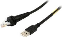 Honeywell CBL-500-300-C00 Standard USB Cable, Black For use with Voyager 1200g, 1202g, 1250g and 1300g Laser Scanners, Cable Type A, 5m (16.4'), coiled, 5V host power (CBL500300C00 CB-500-300C00 CBL-500300-C00 CBL-500 300-C00) 