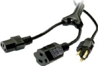 Plus CBLPOWER-Y Power Cable with US Female Y-Connection For use with Plus Series Projectors, 10 Feet Lenght (CBLPOWERY CBLPOWER Y CBL-POWER-Y) 