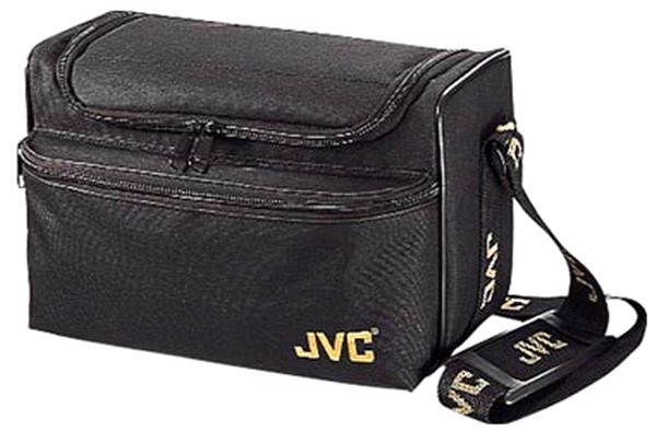 JVC CB-V75U; Soft Digital Camcorder Case, Black nylon construction, For camcorder, Shoulder carrying strap (CBV75U CBV-75U CBV75-U CBV75 CB-V75)