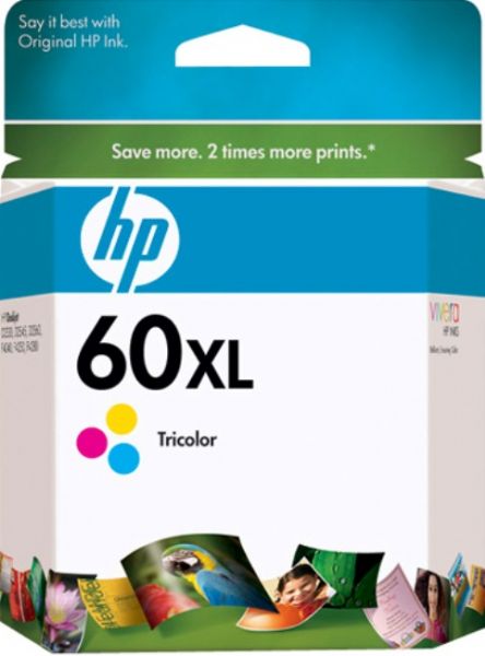 HP Hewlett Packard CC644WN#140 model 60XL Print cartridge, Print cartridge Consumable Type, Ink-jet Printing Technology, 11 ml Capacity, Up to 440 pages Duty Cycle, Cyan, Magenta and Yellow Colors, New Genuine Original OEM Xerox, For use with HP D2500, D2530 and F4200 Deskjet Machines (CC644WN140 CC644WN-140 CC644WN 140 CC644WN CC-644WN CC 644WN CC644-WN CC644 WN)