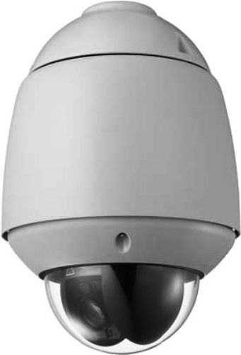 TOA Electronics C-CC714 Combination PTZ Outdoor Standard Speed Dome Camera, 1/4 type CCD image device, 480 lines high resolution, 255 preset positions + Home position, 264X zoom (optical 22X, electronic 12X), Tilt rotation range +5 to -90 (CCC714 C CC714 CC-C714 CCC-714)
