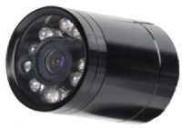 Farenheit CCD-3 Bullet Style Color Camera, Built-In 12 LEDs For Excellent Night Vision, 1/3" CCD 1 LUX Low Light Color Camera, Din Connector & RCA Outputs, Reversed Image (CCD3 CCD 3) 