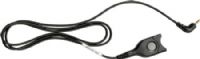 Sennheiser CCEL 190-2 DECT and GSM Cable For use with cellular, wireless and desk phones, Easy disconnect to 2.5mm 3 pole plug without microphone damping, 38 in. straight cable, EAN 4044156003146 (CCEL1902 CCEL-190-2 CCEL190-2 CCEL-1902 CCEL190) 