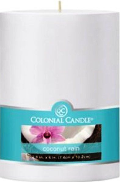 Colonial Candle CCFT34.2074 Coconut Rain Scent, 3