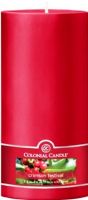 Colonial Candle CCFT36.2105 Crimson Festival Scent, 3" by 6" Smooth Pillar, Burns for up to 90 hours, UPC 048019627405, Superior burn performance with long-lasting candles that burn smoothly and evenly (CCFT36.2105 CCFT362105 CCFT36-2105 CCFT36 2105) 