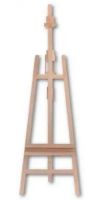 Cappelletto CCL22 Lyre Easel With Inclinable Working Plane; This stylish Italian lyre easel is the perfect complement to any studio; Made from oiled, stain-resistant, seasoned beechwood, this easy-to-assemble easel is ideal for painting, pastels or displaying your artwork; UPC 8032679711507 (CAPPELLETTOCCL22 CAPPELLETTO CCL22 CCL 22 CAPPELLETTO-CCL22 CCL-22) 
