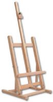 Cappelletto CCT5 H-Frame Adjustable Tabletop Easel; H-Frame Tabletop easel fits canvases up to 24"; Easel height and shelf height are both adjustable; Features tilting mechanism; Made of oiled, stain-resistant, seasoned beechwood; Dimensions 13.20" x 3.90" x 33.70"; Weight 3 lbs; UPC N/A (CAPPELLETTOCCT5 CAPPELLETTO CCT5 CCT 5 CCT-5) 