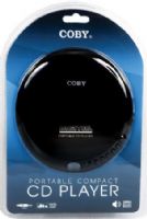 Coby CD-190BLK Portable Compact CD Player, Black; Slim Compact Design; Digital LCD Display; Skip, Search, Pause/Play, Ramdom Play, Repeat Controls; Digital Volume Control; 3.5mm Headphone Jack; Low Battery Indicator; 2 x AA Batteries Required (Sold separately); UPC 812180020491 (CD190BLK CD 190BLK CD-190-BLK CD-190 CD190BK) 