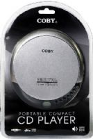 Coby CD-190SLV Portable Compact CD Player, Silver; Slim Compact Design; Digital LCD Display; Skip, Search, Pause/Play, Ramdom Play, Repeat Controls; Digital Volume Control; 3.5mm Headphone Jack; Low Battery Indicator; 2 x AA Batteries Required (Sold separately); UPC 812180020507 (CD190SLV CD 190SLV CD-190-SLV CD-190) 