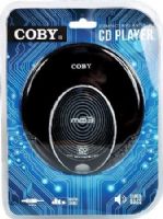 Coby CD-192BK Compact Portable MP3 Anti-skip/CD Player, Black; Plays standard CDs and MP3 CDs; LCD displays track number; Digital volume control; 120-second anti-skip protection; 3.5 mm headphone jack; Skip, search, pause/play buttons; Uses 2 AA batteries; UPC 812180020538 (CD192BK CD 192BK CD-192-BK CD-192) 