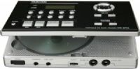 Tascam CD-BT2 Portable Bass CD Trainer; CD-DA/CD-R/CD-RW disc playback; 10 second anti-shock memory; Comprehensive 128 x 64 dot matrix LCD display with graphical user interface; Album title/Track title indication by CD-Text; Elapsed Time/Remain Time display with bar meter; +16 to -50% pitch control in 1% steps; UPC 043774022700 (CDBT2 CD BT2 CDB-T2 CDBT-2) 