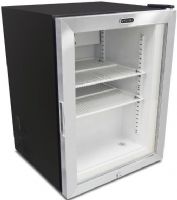Whynter CDF-177SB Energy Star Countertop Reach-In 1.8 cu ft Display Glass Door Freezer, 4" Minimum Back Air Clearance, 2 Number of Shelves, 20" Depth Excluding Handles, 20" Depth Including Handles, 38" Depth With Door Open 90 Degrees, 26" Height to Top of Case, 26" Height to Top of Door Hinge, 4" Minimum Side Air Clearance, Stainless steel trimmed glass door with sleek white cabinet, UPC 852749006320 (CDF-177SB CDF 177SB CDF177SB) 