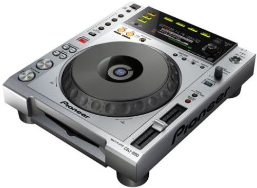 Pioneer CDJ-850 Performance Multi Player, Compatible with MP3, AAC, WAV and AIFF digital audio formats recorded on USB storage devices or CD-R/RW discs, Frequency Range 4Hz - 20kHz, Signal-to-Noise Ratio 115dB or higher (JEITA), Total Harmonic Distortion 0.003% (JEITA), Free Rekordbox Music Management Software Included, Replaces CDJ-800 (CDJ850 CDJ 850 CD-J850) 