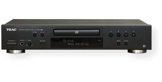 TEAC CDP650B Compact Disc Player; Black; Playback of MP3/WMA files recorded to CD-R/RW or USB flash drive; MP3/WMA file ID tag (title/artist/album) and iPod information display; Only single-byte alphanumeric characters supported; Program playback (up to 32 tracks), shuffle playback, repeat playback (single/all/program/A-B); UPC 043774026128 (CDP650B  CDP650-B  CDP650BTEAC CDP650B-TEAC CDP650B-COMPACTDISC CDP650BCOMPACTDISC)