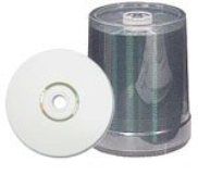 Taiyo Yuden CDR80WPT100SB CD-R 700MB 80 min 52x White Everest Thermal, Spindle 100-Pack (CDR-80WPT100SB CDR80-WPT100SB CDR80WPT100S CDR80WPT100 CDR80)
