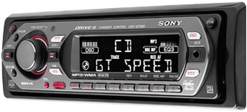 Sony CDX-GT300 CD Receiver/MP3/WMA Player/Unilink Control, SAT Radio Ready, iPod(r) Control Ready, Flip-down detachable faceplate (CDXGT300 CDX GT300 CDXGT-300 CDX-GT30 CDXGT30)