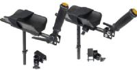 Drive Medical CE 1035 FP Wenzelite Forearm Platforms for all Wenzelite Safety Rollers and Gait Trainers, 1 Pair, Aluminum Primary Product Material, 8" Armrest Length, 2"-7.5" Handlebar to Armrest Height, Lightweight aluminum, Height and depth adjustable, Rotates inward and outward, Each side is individually adjustable, Hook-and-loop straps prevent arms from slipping, UPC 822383230634 (CE 1035 FP CE-1035-FP CE1035FP) 