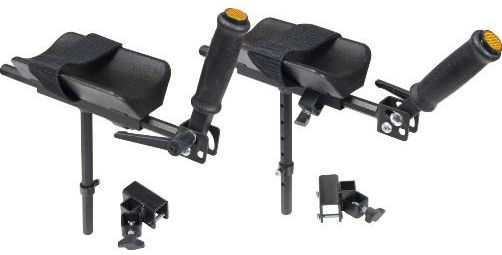 Drive Medical CE 1035 FP Wenzelite Forearm Platforms for all Wenzelite Safety Rollers and Gait Trainers, 1 Pair, Aluminum Primary Product Material, 8