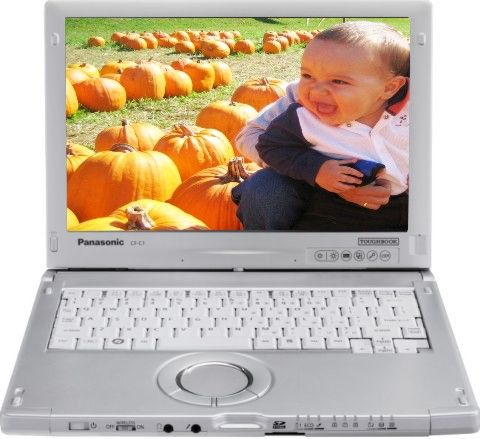 Panasonic CF-C1ATANZ6M Toughbook Tablet PC, 16:10 Aspect Ratio, 1280 x 800 Display Resolution, 12.1