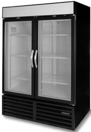 Beverage Air CFG48Y-5-B Glass Door Merchandiser 