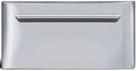 Frigidaire CFPWD15A Universal Front Load Pedestal, Classic Silver, Pull-To-Open Operation, 15