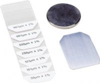 Extech CG304-REF Replacement Reference Films (10 Sets) For use with CG304 Coating Thickness Tester with Bluetooth; Includes: One Ferrous Plate, One Non-ferrous Plate, and One Film; UPC 793950153147 (CG304REF CG304 REF) 