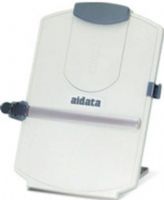 Aidata CH002B Desktop Copy Holder, Platinum, Adjustable viewing angles, Adjustable clip for different paper sizes, Built-in pen holder and front page clip, EAN 4711234631248 (CH-002B CH 002B CH002-B CH002) 