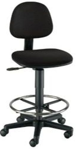 Alvin CH222-40DH BUDGET Drafting Task Chair, Black, Affordable, sturdily-constructed task chairs are perfect for home, office, or student use, Include pneumatic height control, polypropylene seat and back shells, a height - and depth-adjustable hinged backrest, dual-wheel casters, and a 22