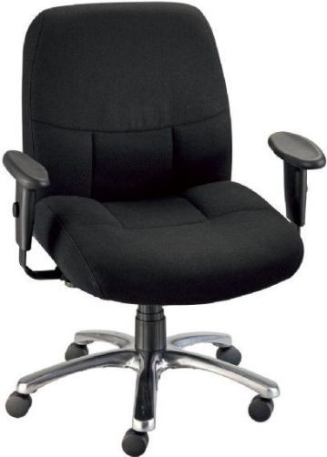 Alvin CH300-40 Olympian Office Height Comfort Chair, Black Color; Tailor-made for larger-sized or taller people; The ergonomically contoured molded foam seat is extra thick with a waterfall edge for maximum comfort; Pneumatic height control raises and lowers the chair quickly; UPC 88354802501 (CH30040 CH-30040 CH30040BLACK ALVINCH30040 ALVIN-CH30040 ALVIN-CH-30040)