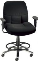 Alvin CH300-40DH Olympian Drafting Height Comfort Chair, Black Color; Tailor-made for larger-sized or taller people; The ergonomically contoured molded foam seat is extra thick with a waterfall edge for maximum comfort; Pneumatic height control raises and lowers the chair quickly; The included armrests are height and width adjustable; UPC 88354802402 (CH30040DH CH-30040DH CH300-40-DH ALVINCH30040DH ALVIN-CH30040DH ALVIN-CH300-40DH) 