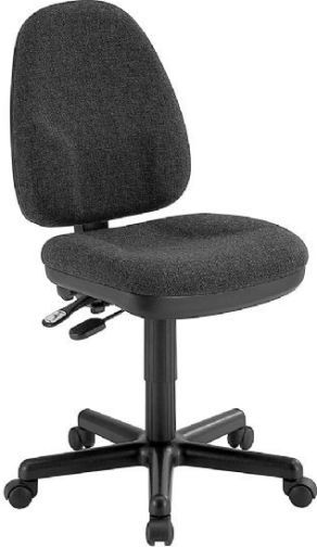 Alvin CH555-40 Black High Back Office Height Monarch Chair; High backrest provides solid orthopedic spine support and full-size upholstered seat is contoured for added comfort; Includes pneumatic height control; Polypropylene seat and back shells; Height and depth-adjustable backrest with tilt-angle control; UPC 88354121039 (CH55540 CH-55540 CH555-40-BLACK ALVINCH55540 ALVIN-CH55540-BLACK ALVIN-CH-555-40)