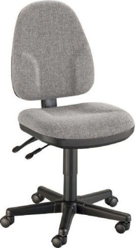 Alvin CH555-60 Medium Gray High Back Office Height Monarch Chair; High backrest provides solid orthopedic spine support and full-size upholstered seat is contoured for added comfort; Includes pneumatic height control; Polypropylene seat and back shells; Height and depth-adjustable backrest with tilt-angle control; UPC 88354765844 (CH55560 CH-55560 CH555-60-GRAY ALVINCH55560 ALVIN-CH55560-GRAY ALVIN-CH-555-60)