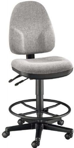 Alvin CH555-85 Black and Blue High Back Office Height Monarch Chair; Contoured cushions and other ergonomic features that make it an outstanding value; High backrest provides solid orthopedic spine support and full-size upholstered seat is contoured for added comfort; UPC 88354950097 (CH55585 CH-55585 CH55585-BLACK ALVINCH55585 ALVIN-CH55585-BLACK ALVIN-CH-55585)