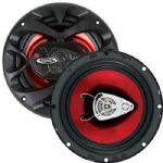 Boss Audio CH6530 One Pair CHAOS 6 1/2" 3way 300w Coaxial Audio Door Speakers, 300w Power Handling, Peak, 40 Oz Magnet Structure, 4 Ohm Impedance, 100 Hz – 18 Khz Frequency Response, 90 Db Spl 1 Watt/1 Meter, Poly Injection Cone Material, 1” Aluminum Voice Coil, 1/2” Polyimide Cone Tweeter, 1” Polyimide Cone Midrange, UPC 791489104913 (CH6530 CH 6530 CH-6530 BOSSCH6530) 